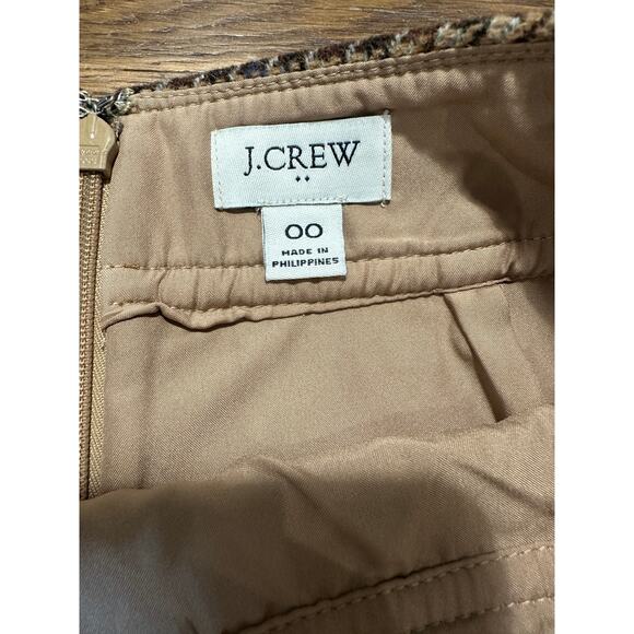 J.Crew Wool Houndstooth Patterned Skirt - Picture 3 of 5